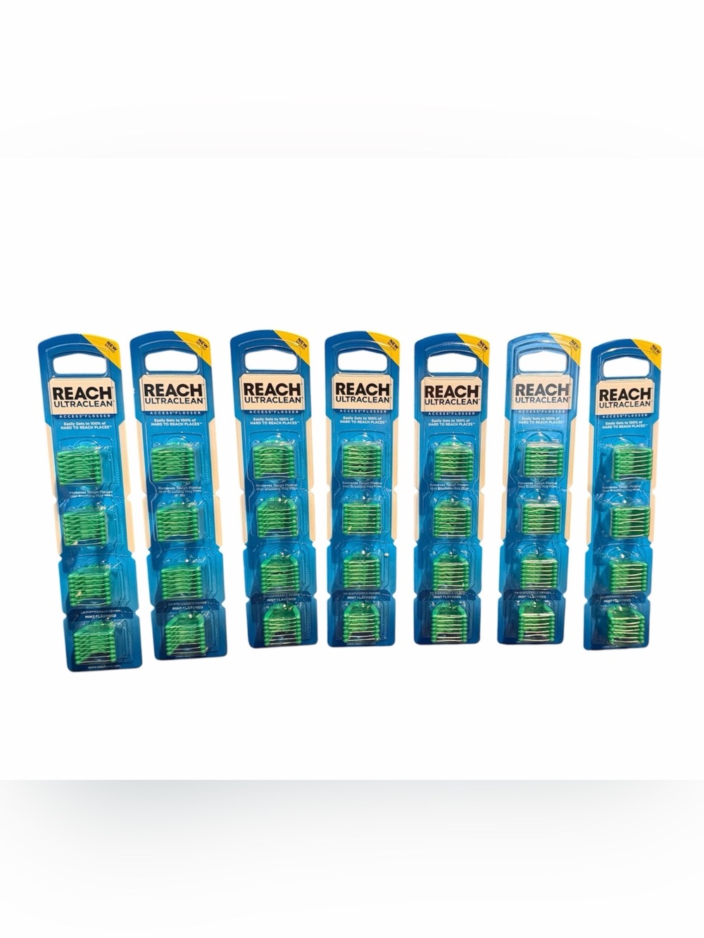 Reach Ultraclean Access Flosser Floss Refills Mint, 28 ct 7 packs, 196 Total